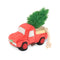 Home for the Holidays Holiday Hauler Plush Dog Toy