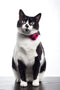 Navy Kitty Corsage
